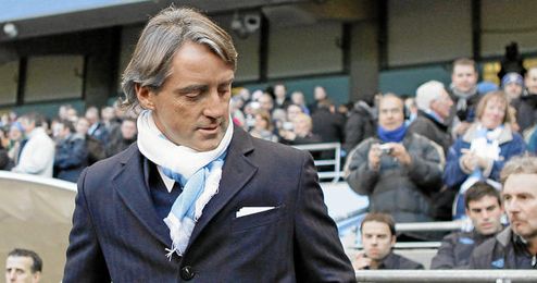 Mancini deja el banquillo del City tras tres años y medio. Mancini deja el banquillo del City tras tres años y medio.
