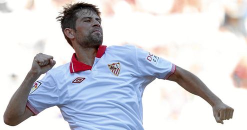 Coke atendió a los medios tras el entrenamiento. Coke atendió a los medios tras el entrenamiento.