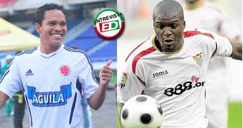 Bacca y Mosquera, internacionales por Colombia. Bacca y Mosquera, internacionales por Colombia.