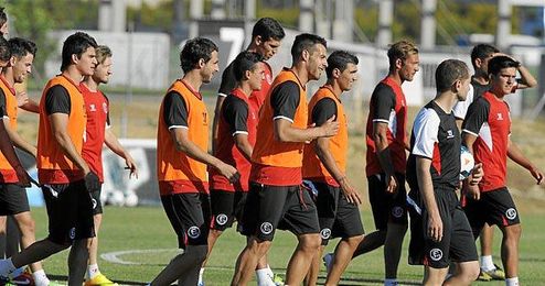 Imagen del primer entrenamiento Imagen del primer entrenamiento