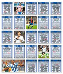 Calendario de la Liga 2013/14 Calendario de la Liga 2013/14