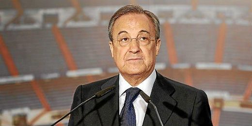 El presidente del Real Madrid, Florentino Pérez El presidente del Real Madrid, Florentino Pérez