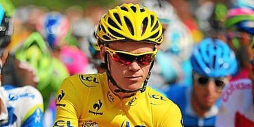 Froome durante el Tour de Francia Froome durante el Tour de Francia