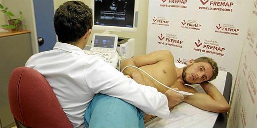 Carriço, en el momento en que ha pasado las pruebas médicas. Carriço, en el momento en que ha pasado las pruebas médicas.