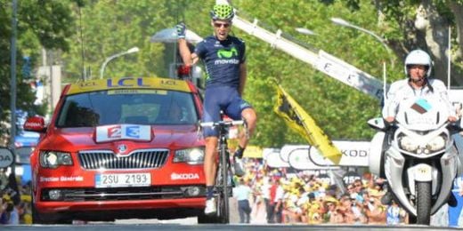 Rui Costa se impone en la decimosexta etapa. Rui Costa se impone en la decimosexta etapa.