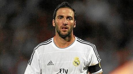 El delantero en el último partido que disputó como madridista. El delantero en el último partido que disputó como madridista.