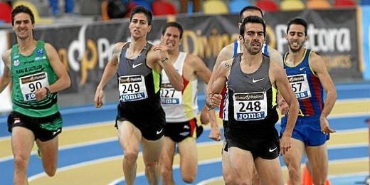 Kevin López. nuevo campeón de España de 800 metros lisos. Kevin López. nuevo campeón de España de 800 metros lisos.