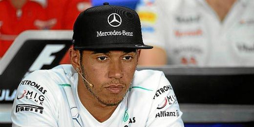Lewis Hamilton, durante los entrenamientos del Gran Premio de Corea del Sur. Lewis Hamilton, durante los entrenamientos del Gran Premio de Corea del Sur.