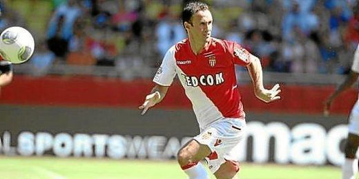 Carlvalho durante un partido con el AS Mónaco. Carlvalho durante un partido con el AS Mónaco.