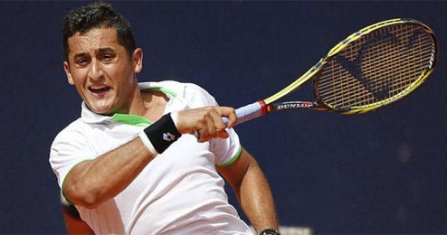 Nicolás Almagro durante un partido. Nicolás Almagro durante un partido.
