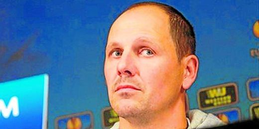 En la imagen, Ante Simundza, técnico del Maribor esloveno. En la imagen, Ante Simundza, técnico del Maribor esloveno.
