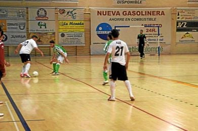Lance del encuentro el el Real Betis FSN y Coineña FS. Lance del encuentro el el Real Betis FSN y Coineña FS.