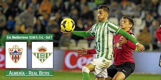 Imagen del Betis-Almería de la primera vuelta en el Benito Villamarín. Imagen del Betis-Almería de la primera vuelta en el Benito Villamarín.