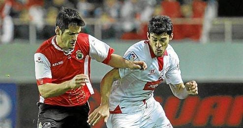 Diego Perotti, en un partido del Sevilla esta temporada. Diego Perotti, en un partido del Sevilla esta temporada.