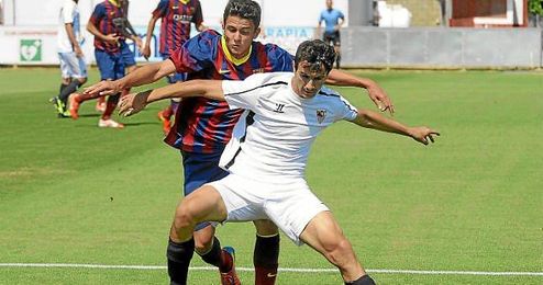 Lance del partido de ida de la semifinal de Copa del Rey entre el Sevilla y el Barcelona. Lance del partido de ida de la semifinal de Copa del Rey entre el Sevilla y el Barcelona.