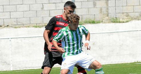 En la imagen, Nacho y Juanma en el Gerena-Betis B. En la imagen, Nacho y Juanma en el Gerena-Betis B.