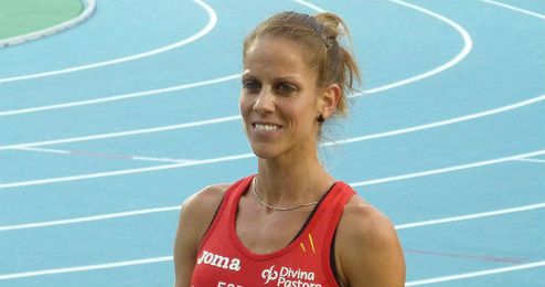 Natalia Rodríguez tras una de sus participaciones internacionales Natalia Rodríguez tras una de sus participaciones internacionales