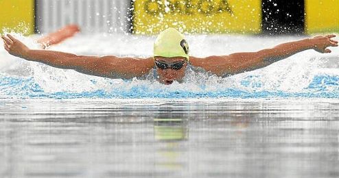 Mireia Belmonte, nadadora española. Mireia Belmonte, nadadora española.
