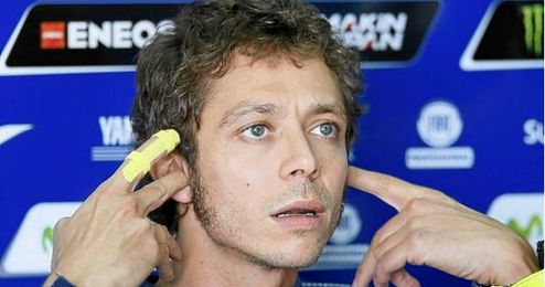 Valentino Rossi, tercero en la clasificación general Valentino Rossi, tercero en la clasificación general