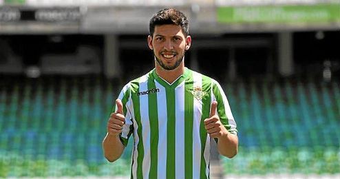 Pacheco en su presentación. Pacheco en su presentación.