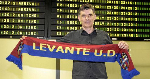 Mendilibar llegó al Levante el pasado mes de mayo. Mendilibar llegó al Levante el pasado mes de mayo.
