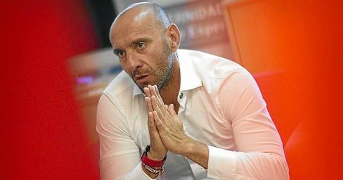 Monchi, durante una entrevista a ESTADIO esta temporada. Monchi, durante una entrevista a ESTADIO esta temporada.