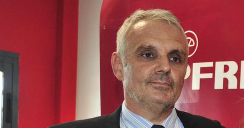 El presidente de la Federación Española de Tenis en un acto. El presidente de la Federación Española de Tenis en un acto.