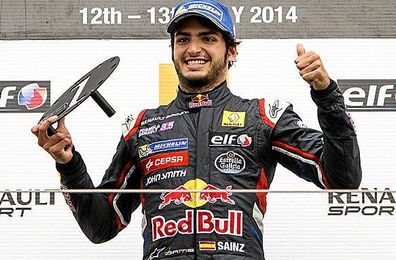 Carlos Sainz Jr. actual campeón de las World Series by Renault. Carlos Sainz Jr. actual campeón de las World Series by Renault.