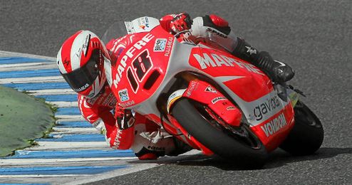 Nico Terol en el circuito de Jeréz Nico Terol en el circuito de Jeréz