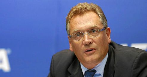 El Secretario General de la FIFA, Jerome Valcke. El Secretario General de la FIFA, Jerome Valcke.