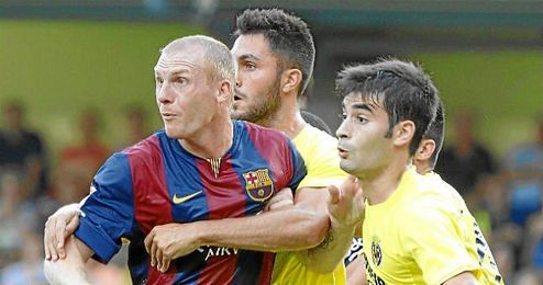 Mathieu, partido de la Liga BBVA disputado entre el Villarreal y el Barcelona Mathieu, partido de la Liga BBVA disputado entre el Villarreal y el Barcelona