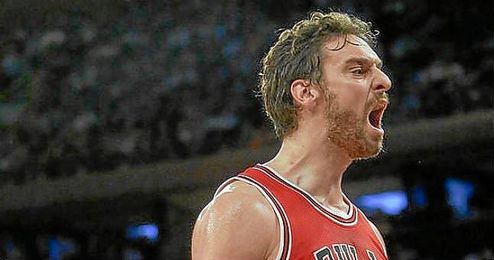 Pau Gasol aspira a poder lograr su primer anillo con los Bulls Pau Gasol aspira a poder lograr su primer anillo con los Bulls