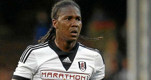 Hugo Rodallega, delantero del Fulham Hugo Rodallega, delantero del Fulham