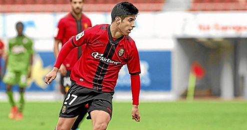 Asensio, en un partido con el RCD Mallorca Asensio, en un partido con el RCD Mallorca