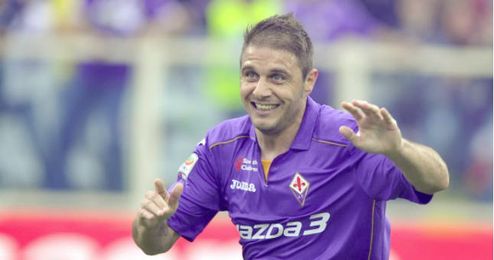 Joaquín con la Fiorentina. Joaquín con la Fiorentina.