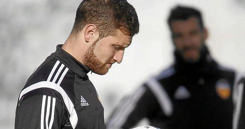 Mustafi en un entrenamiento Mustafi en un entrenamiento