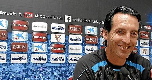 Unai Emery confesó en una entrevista en Rusia que el objetivo es llegar a la Champions. Unai Emery confesó en una entrevista en Rusia que el objetivo es llegar a la Champions.