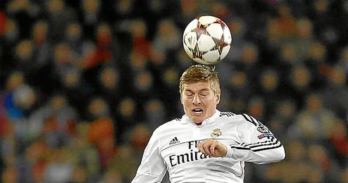Toni Kroos durante un partido con el Real Madrid. Toni Kroos durante un partido con el Real Madrid.