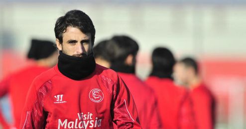 Nico Pareja es la gran novedad frente al Espanyol. Nico Pareja es la gran novedad frente al Espanyol.