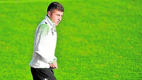 Portillo aún no ha jugado como titular con el Betis. Portillo aún no ha jugado como titular con el Betis.