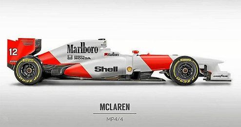 Diseño del MP4-30. Diseño del MP4-30.