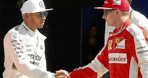 Hamilton y Raikkonen saldrán de la primera línea de parrilla. Hamilton y Raikkonen saldrán de la primera línea de parrilla.