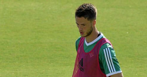 Van Wolfswinkel podría debutar mañana en el Villamarín Van Wolfswinkel podría debutar mañana en el Villamarín