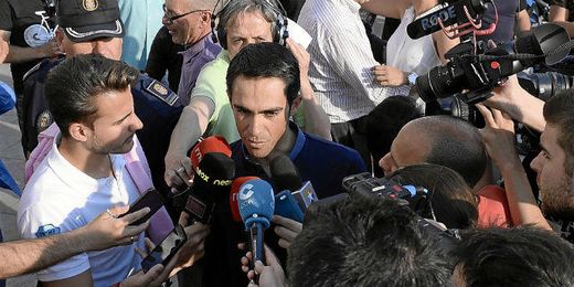 Alberto Contador pone fecha a su retirada. Alberto Contador pone fecha a su retirada.