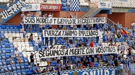 El Frente Onuba ha mostrado pancartas de apoyo a los trabajadores. El Frente Onuba ha mostrado pancartas de apoyo a los trabajadores.