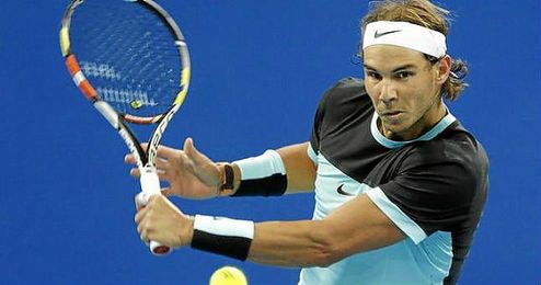 Se enfrentará al ganador del partido entre Fabio Fognini y Pablo Cuevas. Se enfrentará al ganador del partido entre Fabio Fognini y Pablo Cuevas.