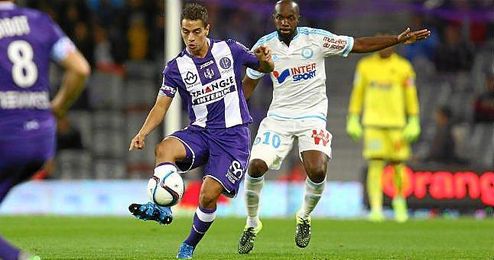 Ben Yedder, en un partido de esta temporada ante el Olympique de Marsella. Ben Yedder, en un partido de esta temporada ante el Olympique de Marsella.