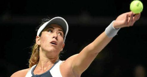 Muguruza no ha podido llegar a la final. Muguruza no ha podido llegar a la final.