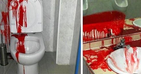 Imágenes del vestuario visitante del Coliseum. Imágenes del vestuario visitante del Coliseum.