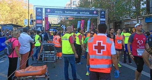 El calor y la humedad fueron protagonistas en la carrera. El calor y la humedad fueron protagonistas en la carrera.